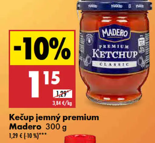 Madero Kečup jemný premium