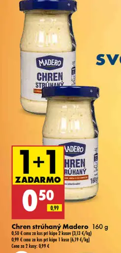 Madero Chren strúhaný