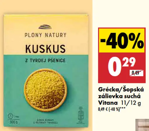 Plony Natury Kuskus