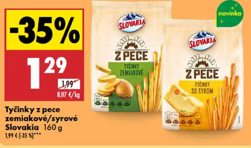 Slovakia Z Pece Tyčinky zemiakové