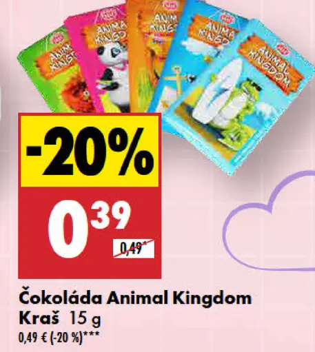 Kraš Čokoláda Animal Kingdom
