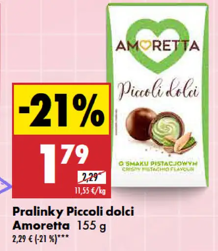 Pralinky Piccoli dolci Amoretta