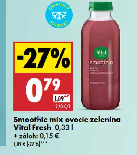 Vital Fresh Smoothie mix ovocie zelenina