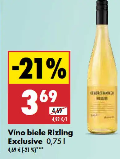 Exclusive Vino biele Rizling
