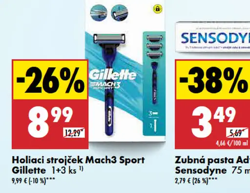 Gillette Mach3 Sport holiaci strojček