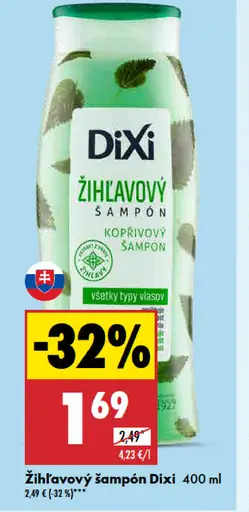 Dixi Žihľavový šampón