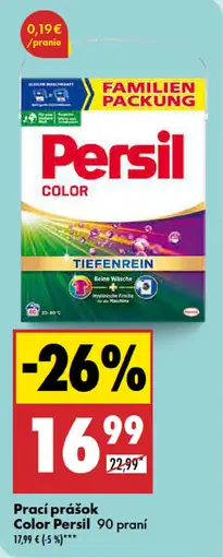 Prací prášok Color Persil