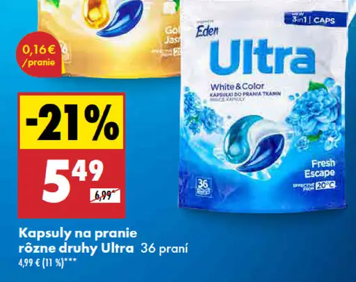 Ultra Expert Kapsuly na pranie Color