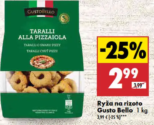Gusto Bello Taralli pizzové