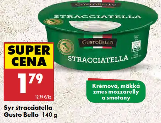 Gusto Bello Syr stracciatella