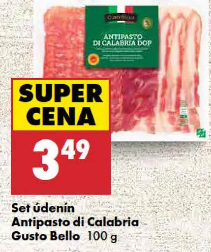 Gusto Bello Set údenín Antipasto di Calabria