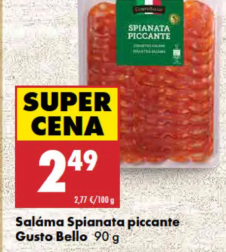 Gusto Bello Saláma Spianata piccante