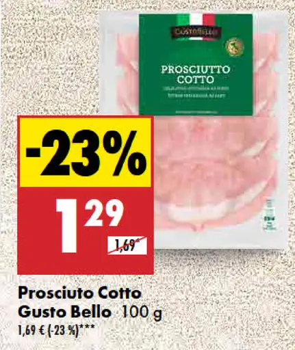 Gusto Bello Prosciuto Cotto
