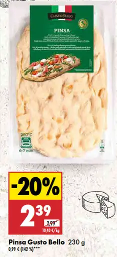 Gusto Bello Pinsa
