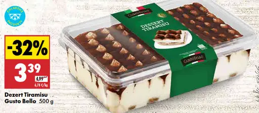 Gusto Bello dezert tiramisu