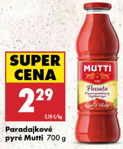 Mutti Paradajkové pyré