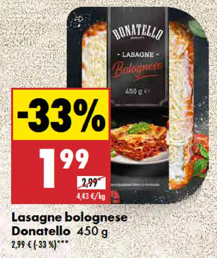 Donatello Lasagne Bolognese