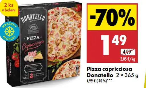Pizza Capricciosa Donatello