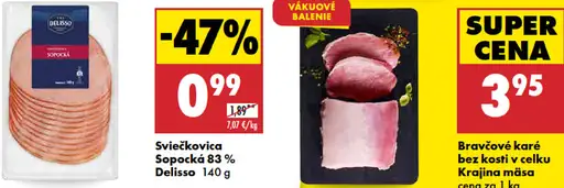 Sviečkovica Sopocká 83% Delisso