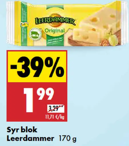 Leerdammer Syr blok