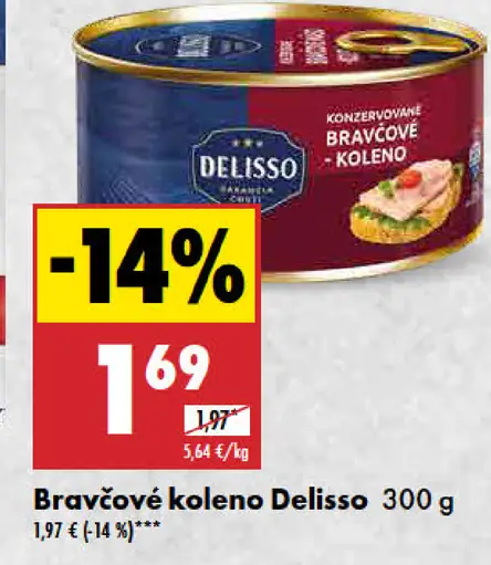 Delisso Bravčové koleno s kosťou