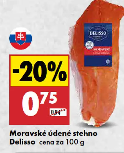 Moravské údené stehno Delisso