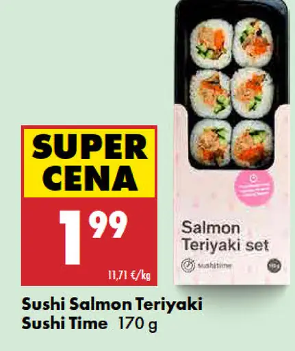 Sushi Time Sushi Salmon Teriyaki