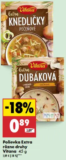 Vitana Extra polievka