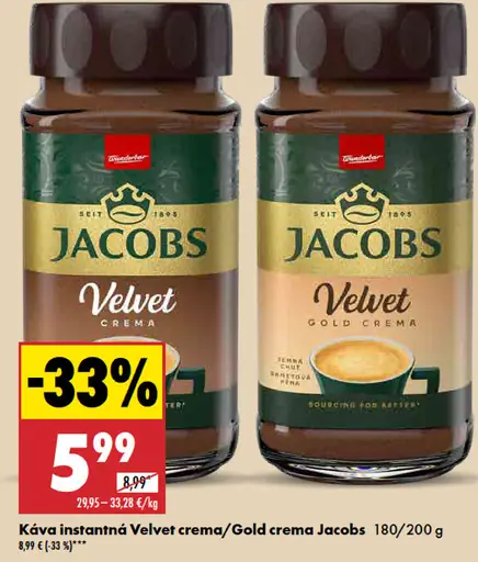 Jacobs Velvet Crema