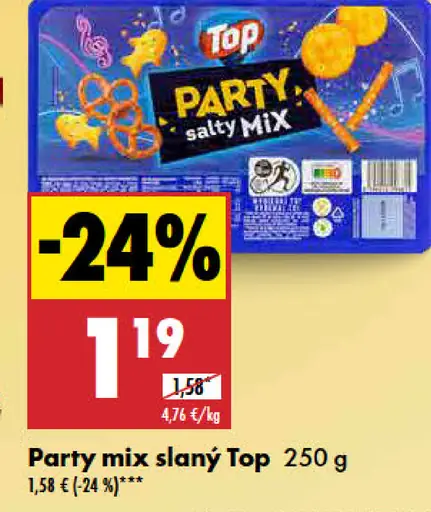 Party mix slaný Top