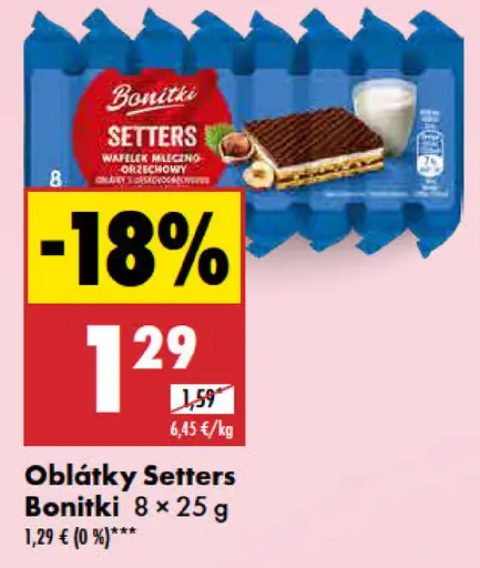 Oblátky Setters