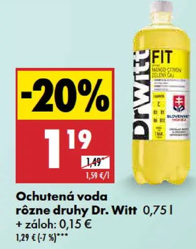 Dr. Witt Ochutená voda