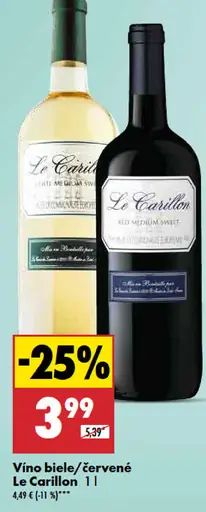 Le Carillon Vino biele/červené