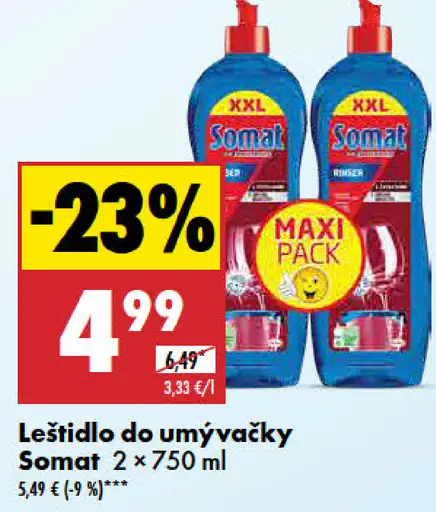 Somat leštidlo do umývačky