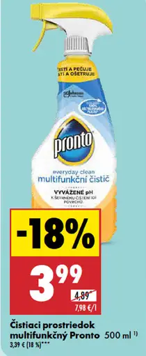 Pronto Multifunkčný čistiaci prostriedok