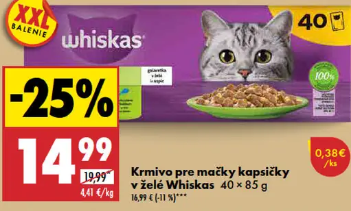 Whiskas kapsičky