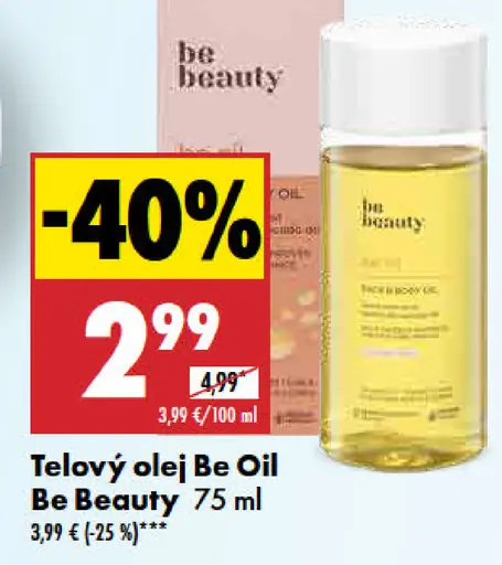 Be Beauty Telový olej Be Oil