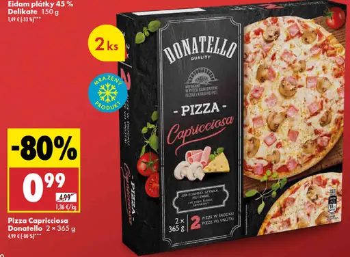 Pizza Capricciosa Donatello