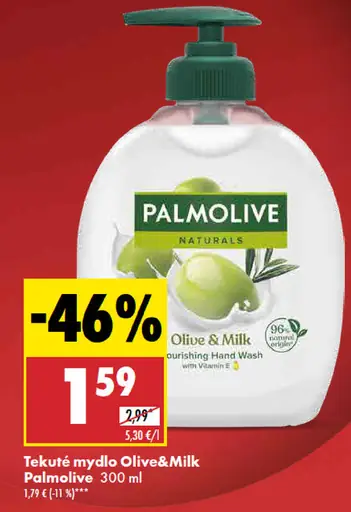 Palmolive Naturals Milk & Olive Tekuté mydlo