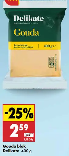 Delikate Gouda blok