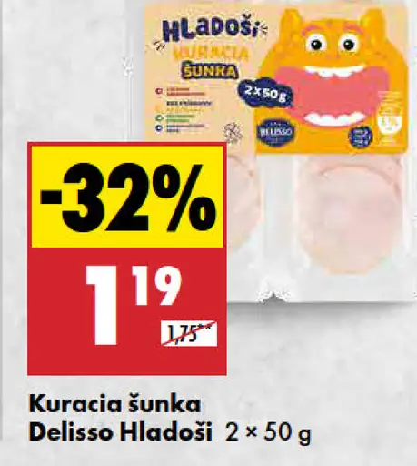 Delisso Hladoši Kuracia šunka