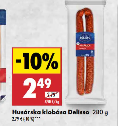Delisso Husárska klobása