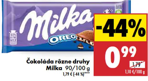 Čokoláda Milka