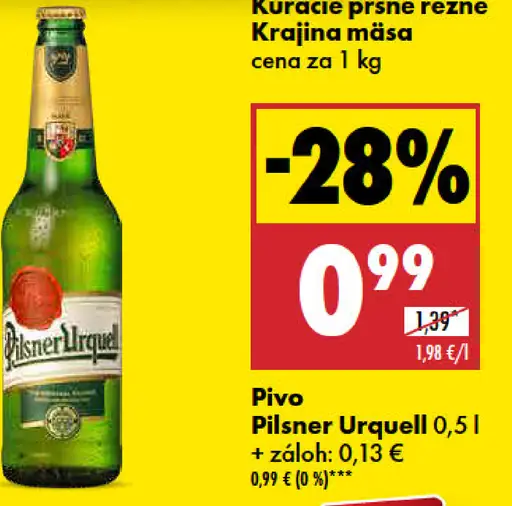 Pilsner Urquell plechovka