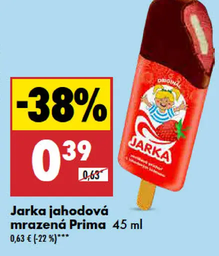 Jarka jahodová mrazená