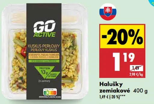 Go Active Kuskus šalát