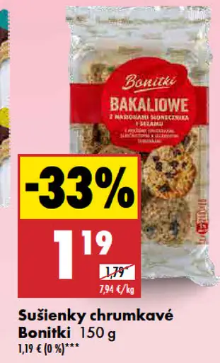 Bonitki Sušienky chrumkavé