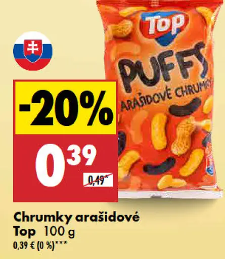 Top Chrumky arašidové