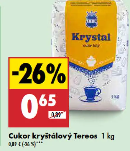 Tereos cukor kryštálový