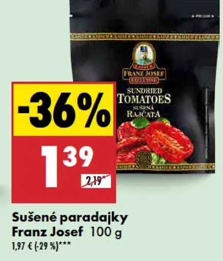 Franz Josef Sušené Paradajky